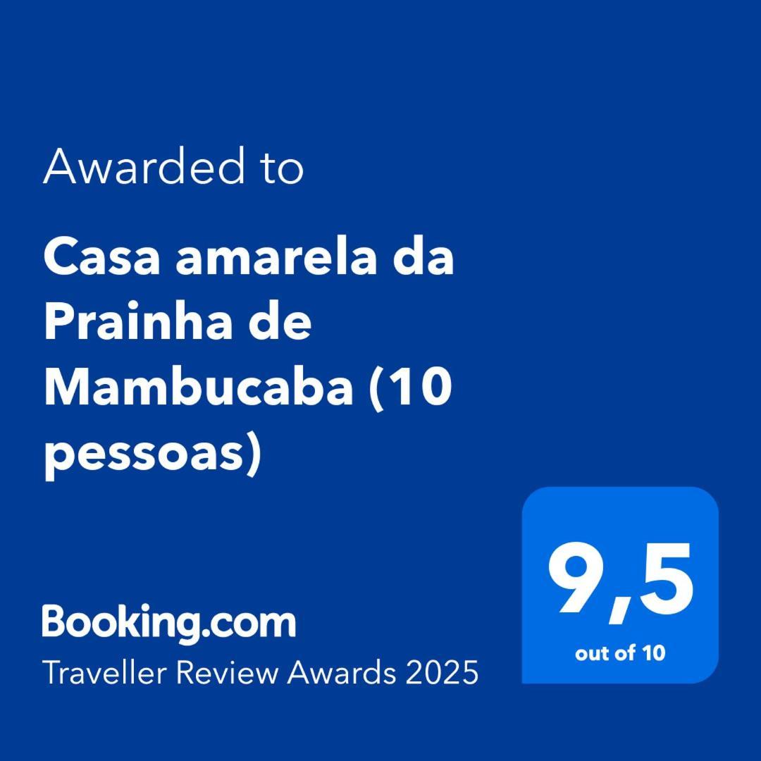 Вилла Casa Amarela Da Prainha De Mambucaba - 6 Pessoas Парати Экстерьер фото